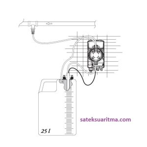 Seko Tekna Evo AKS 800 Dozaj Pompası AKS800NHP0000