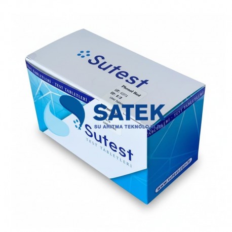 SUTEST PHENOL RED RAPID TABLET 1000'Lİ