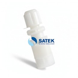 Emiş Filtresi / Foot Filter, 4x6, PVDF/FPM, 9900107122 Seko
