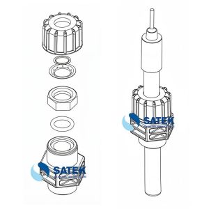 ELEKTROD SABITLEME REKORU 1/2- 12MM PP